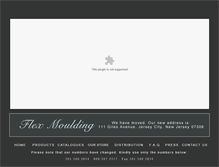 Tablet Screenshot of flexiblemoulding.com